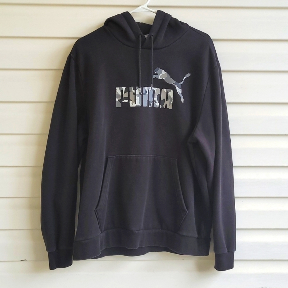 Puma black hoodie XL